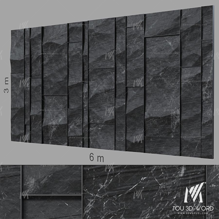 Decorative wall 225.